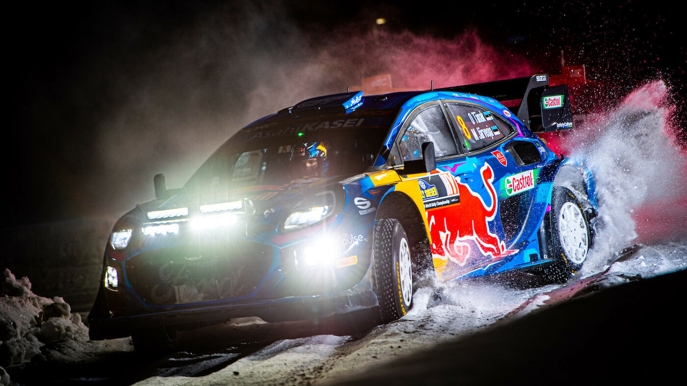 WRC, Ott Tanak chiude al comando il Rally di Svezia - Rally Time, tutto ...